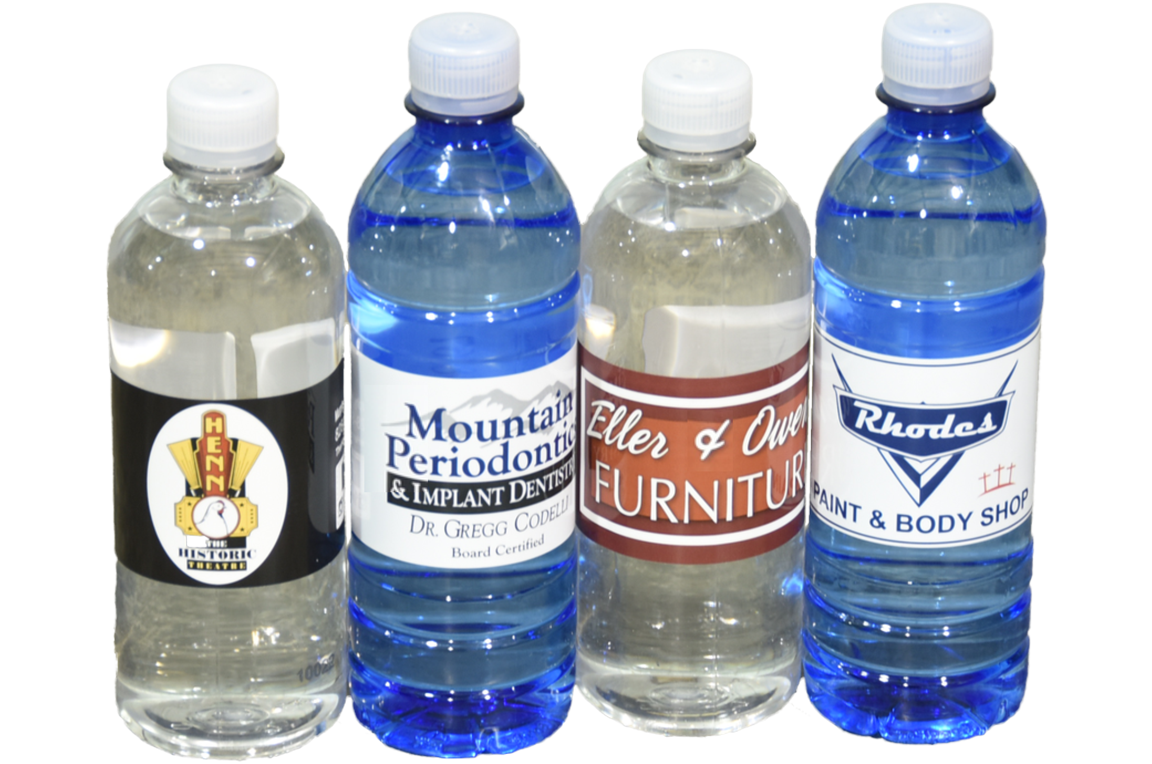 bottled spring water