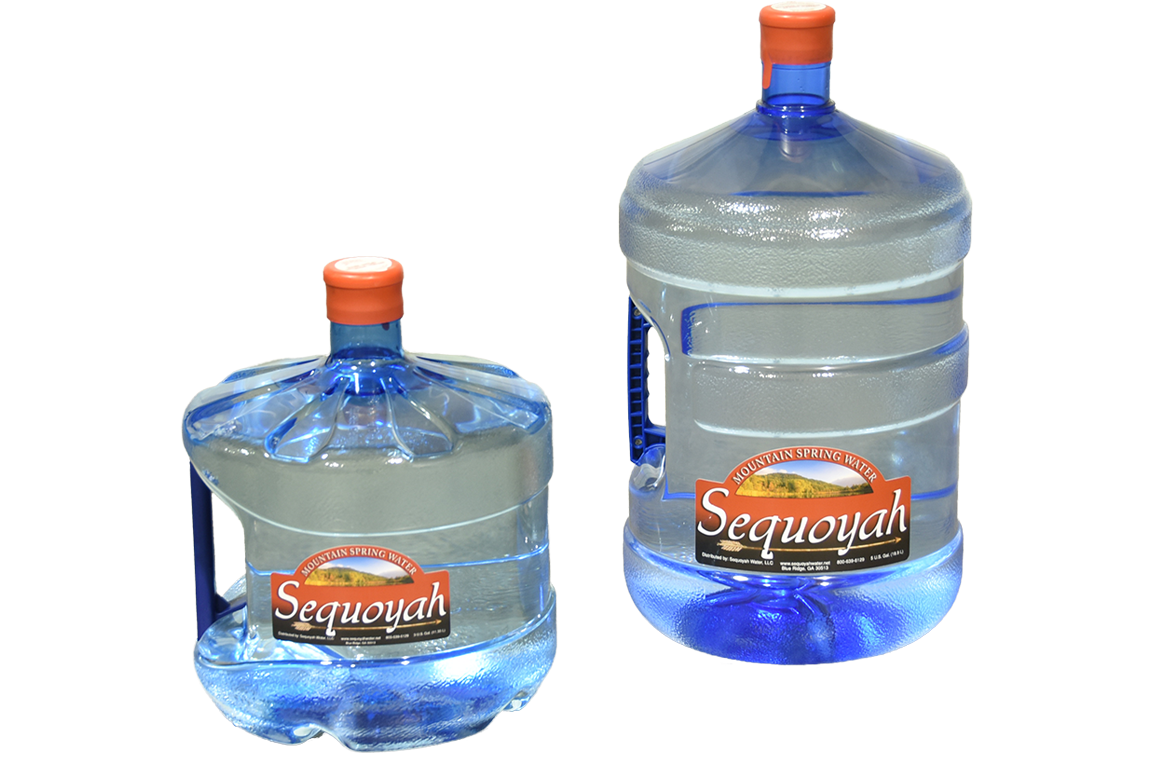 bottled spring water