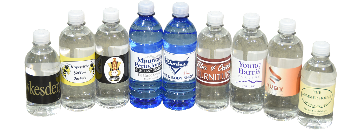 bottled spring water