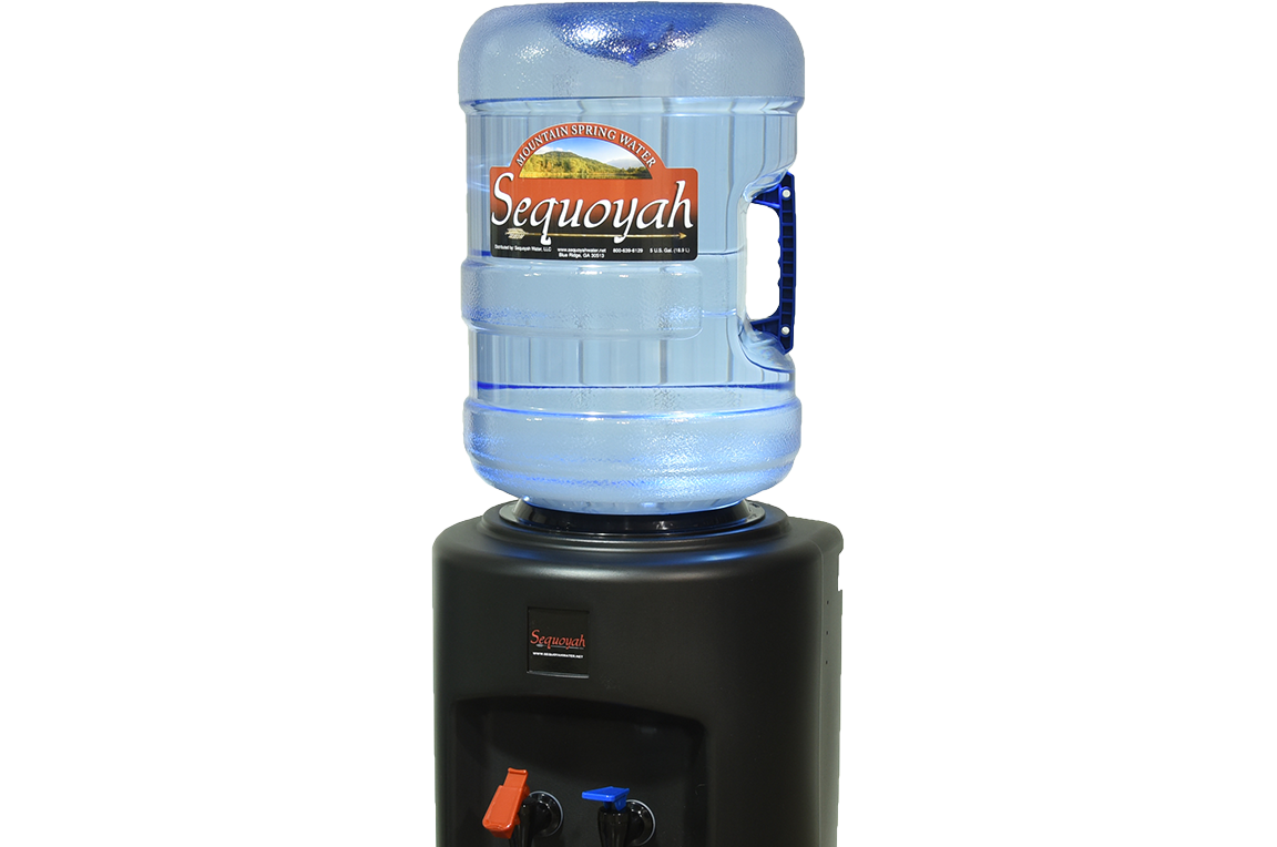 bottled spring water